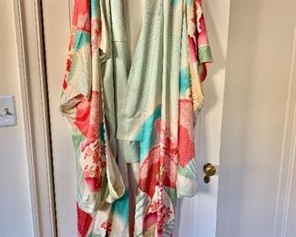 $195; Silk kimono