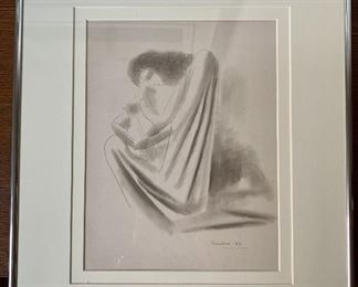 $95; Original signed framed art