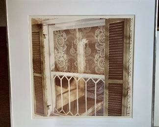 $110; Framed art signed Sally Troyer