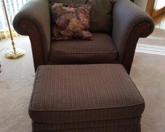 Chair with Ottoman