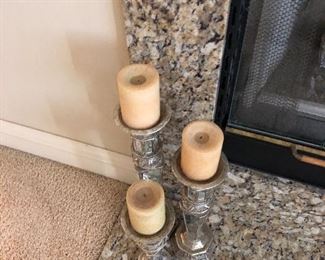 mirrored candlesticks