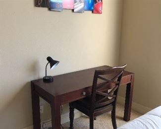 desk - art and chair not included