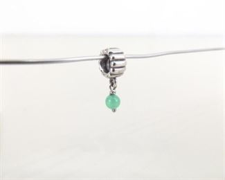 Authentic PANDORA #790166CH May Birthstone Chrysoprase Charm Beads
