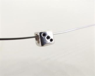 Authentic PANDORA #790116 Dice Luck Charm Bead
