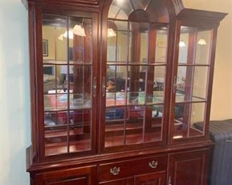 Pennsylvania House Cherry China Cabinet