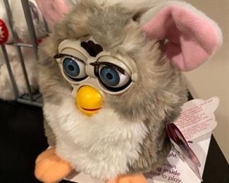 1998 Furby Toy, model #70-800 with original paperwork