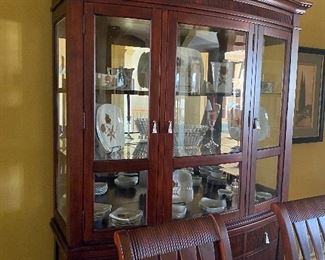 Wickes furniture display cabinet/hutch