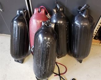 Bouy boat dock bumpers