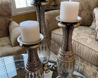 Gorgeous candle holders