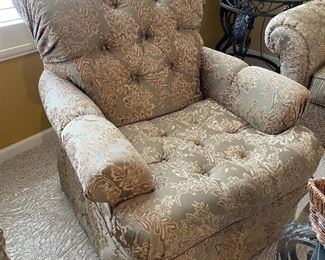 Upholstered side chairs