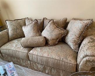 Upholstered sofa