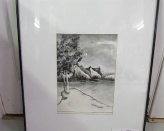 Black & white home decor