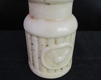 Rooster utensil crock