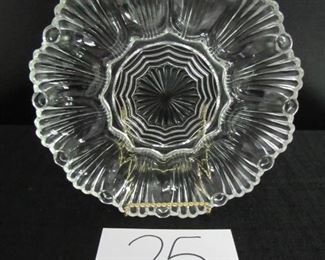 Vintage deviled egg plate