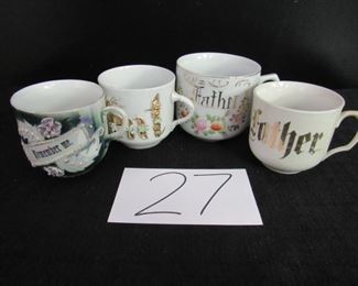 Vintage mugs