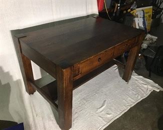 Mission Desk- very “beefy” Quartersawn Oak $300