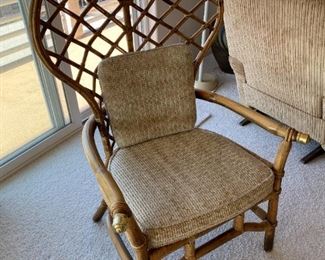 Peacock Chair by Ficks Reed Co.