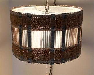 Pair of Mid Century Hanging Lamps