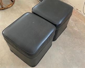 Mid Century Matching Stools