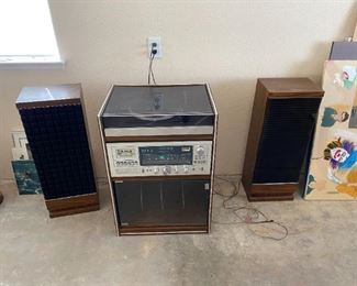 Mid Century  Stereo System