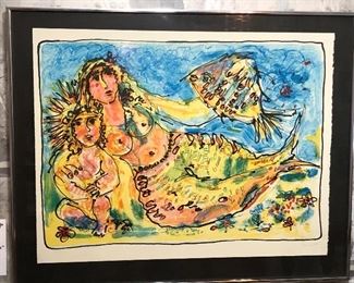 Posnakoff Signed Print
