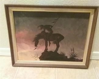 End of Trail painting