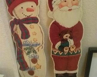 Christmas yard stakes