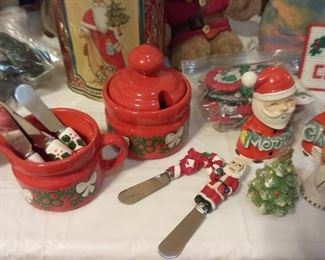 Christmas  table ware