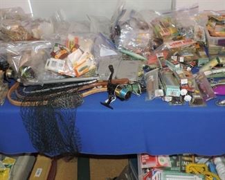 Lures, hooks and fishing accessories