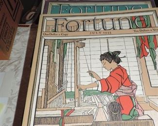 1930's and 40's Fortune Magazines