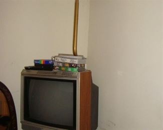 Vintage TV with stand