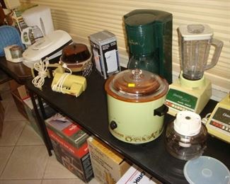 Counter top kitchen appliances 