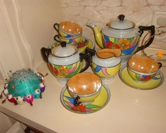 1960's Japanese tea set