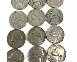 1964 Philadelphia Mint Nickels