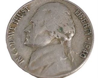 1940 Nickel Philadelphia MInt
