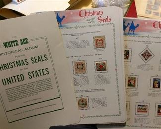 Collectors album of Christmas seals
Dates back to 1907