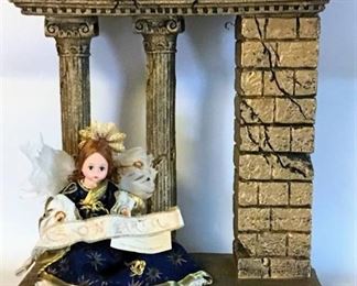 Madame Alexander Musical Creche with Peace on Earth Angel 19530 (in original box) - part of The Nativity Collection