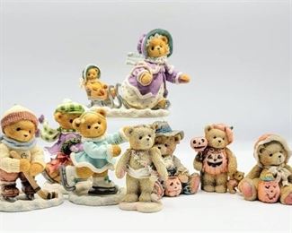 8 Enesco Cherished Teddies