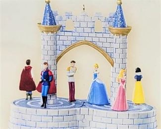 Hallmark Keepsake Disney Christmas Ornament AT THE BALL Features Motion 2007
