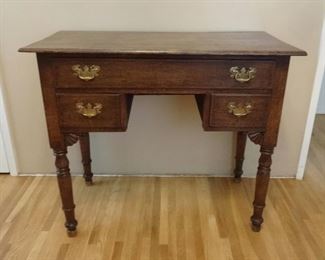 c. 1830 English 3 Drawer Vanity. Discounted price $100