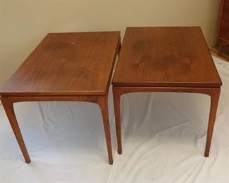 Pair Mid Century Coffee/Side Tables. Motif, Inc. Discounted price $150 each