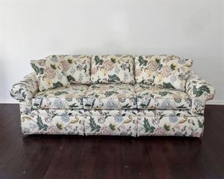 Queen Sofa Bed. Measures 82 x 37 x 26. Discounted price $250