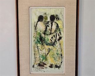 Jose Salazar Ruiz Esparza. Measures 14.5W x 22-1/4H. Discounted price $250