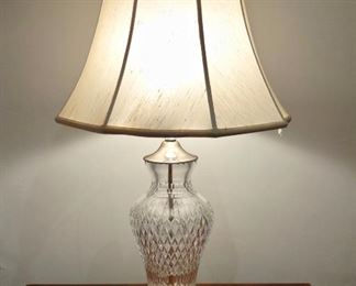 Vintage Crystal Table Lamp