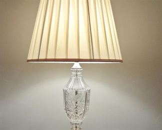 Vintage Crystal Table Lamp.