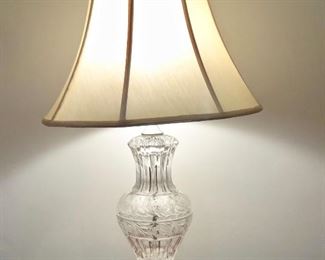 Vintage Crystal Table Lamp