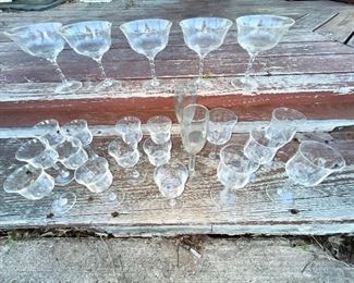 Glassware $40