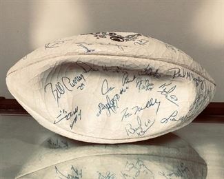 Signed football New York Giants