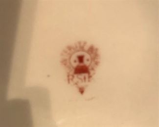 Teplitz Bohemia porcelain vase