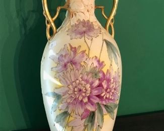 Teplitz Bohemia porcelain vase